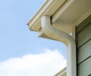 The right gutter and downspout system provides protection against roof damage, soil erosion, and basement flooding.